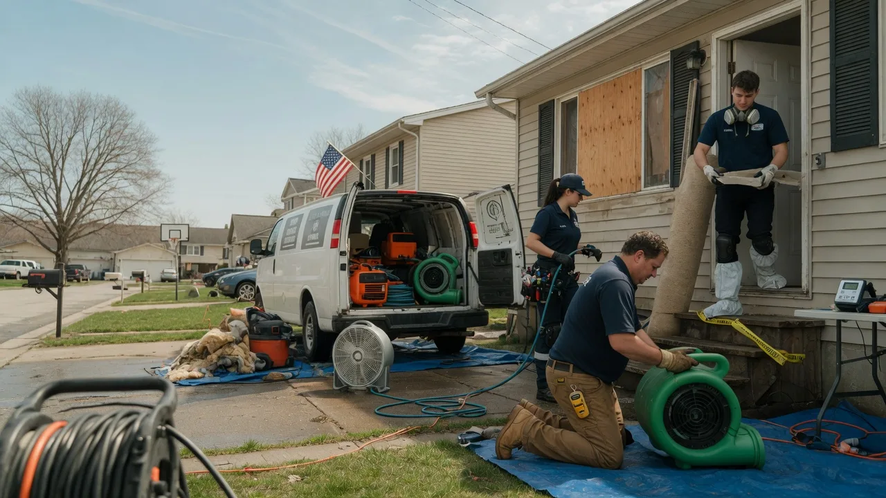 Water Damage Restoration in Concho, OK near me